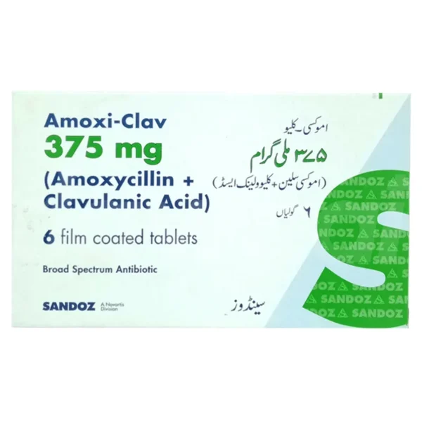 AMOXI CLAV 375MG TAB