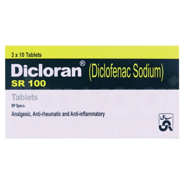 DICLORAN SR 100MG TAB