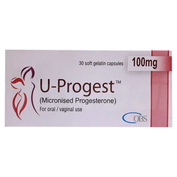 U PROGEST 100MG CAP