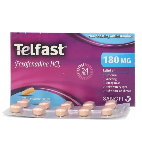 TELFAST 180MG TAB