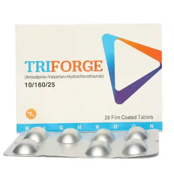 TRIFORGE 10/160/25MG TAB