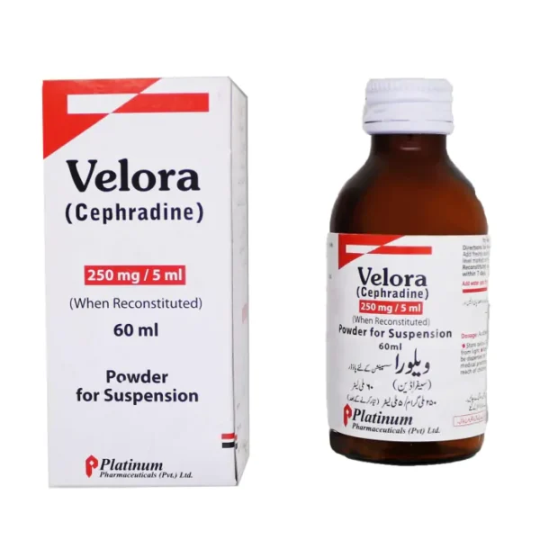 VELORA 250MG SYP