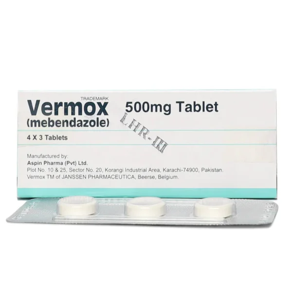 VERMOX TABLETS 500MG