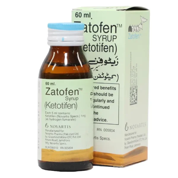 ZATOFEN 60ML SYP