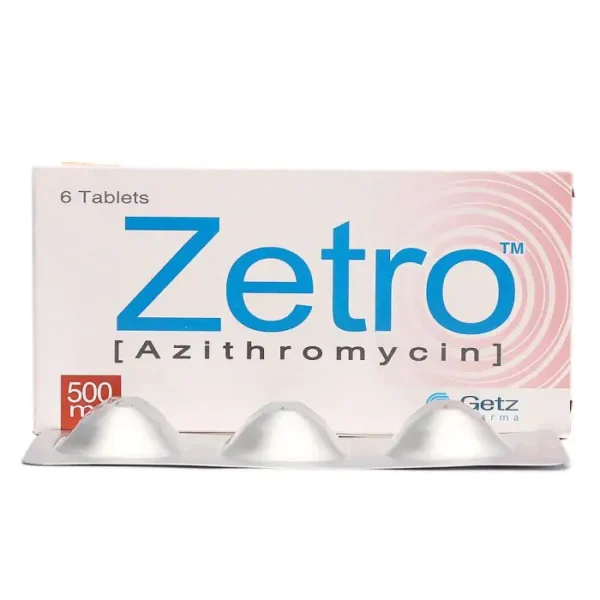 ZETRO 500MG 6S TAB