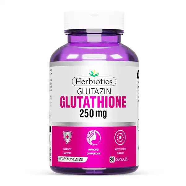 HERBIOTICS GLUTATHIONE 250MG CAP 30S