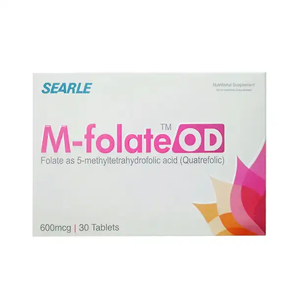M FOLATE 600MCG TAB