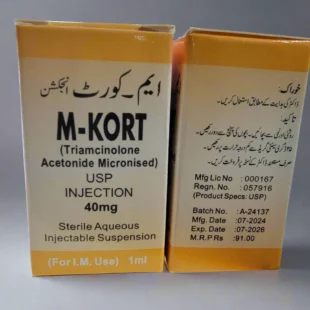 M KORT 40MG INJ