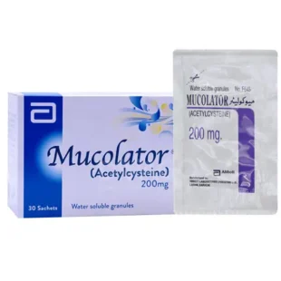 MUCOLATOR SACH 200MG