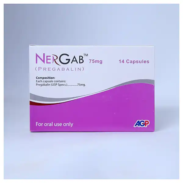 NERGAB 75 MG CAPS