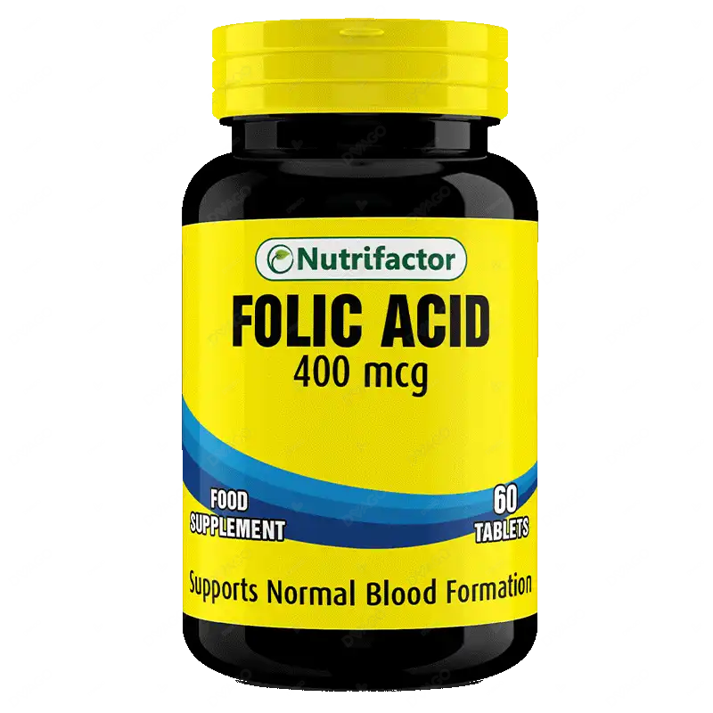NF FOLIC ACID 400MCG TAB 6O`S