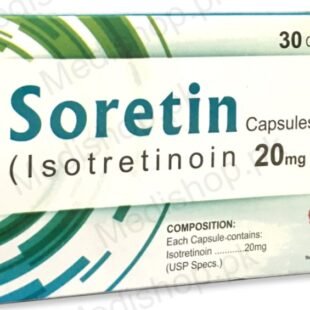 SORETIN 20MG CAP 10`S