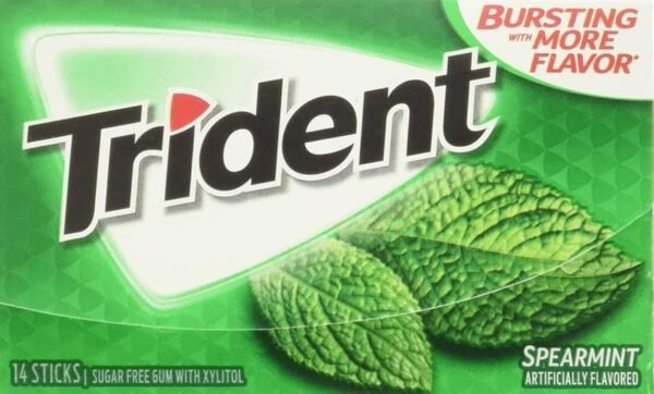 TRIDENT SPEARMINT FLAVOR - ChemistCart