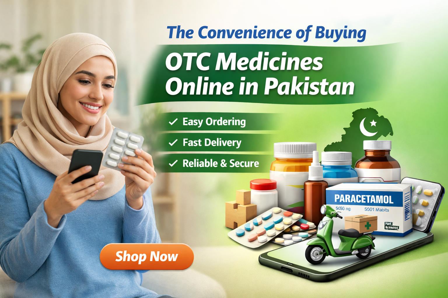 The Convenience of Buying OTC Medicines Online in Pakistan