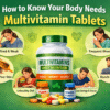 How to know your body needs multivitamin tablets infographic
