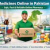 ChemistCart.pk online pharmacy banner showing medicines, healthcare products, and doorstep delivery service across Pakistan